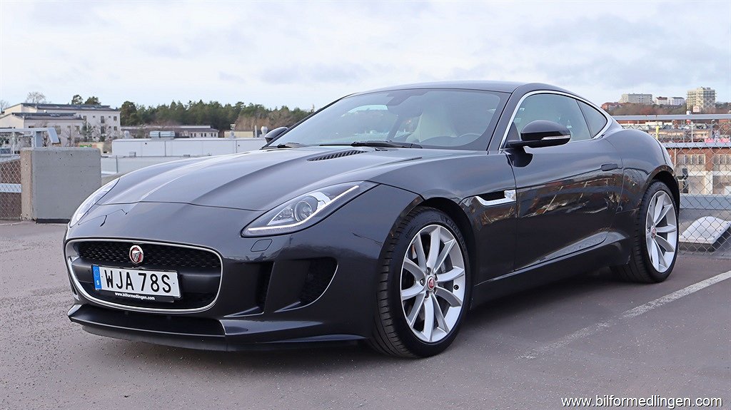 Jaguar F-Type 3.0 V6 Coupé 340hk Pano Backkamera