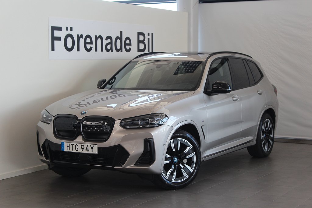 BMW iX3 Charged M Sport Drag Rattvärme Park Assist