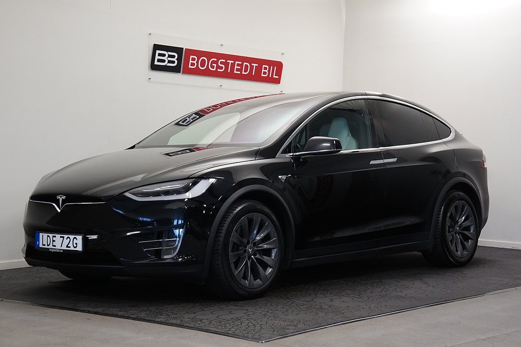 Tesla Model X 100D 423hk | 6-sits | Dragkrok | Premium