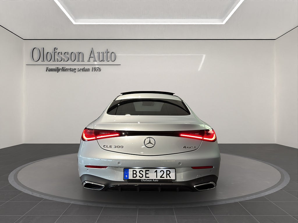 Mercedes-Benz CLE 300 4MATIC Coupé AMG Värmare Drag Glastak - bild 5