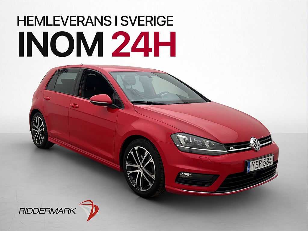 Volkswagen Golf 1.4 TSI 150hk R Line Kamera Drag Adp-fart
