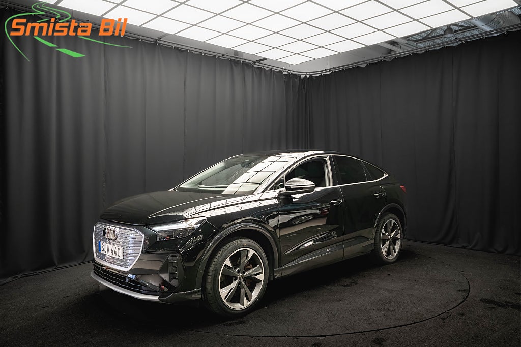 Audi Q4 E-Tron 45 Sportback QUATTRO ADVANCED DRAG 360° 1-ÄGARE MOMS
