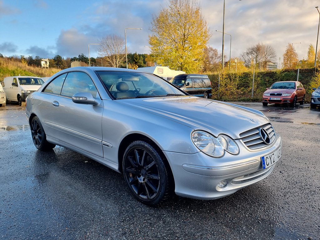 Mercedes-Benz CLK 320 Coupé Automat Elegance 218hk / Ny Besiktigad