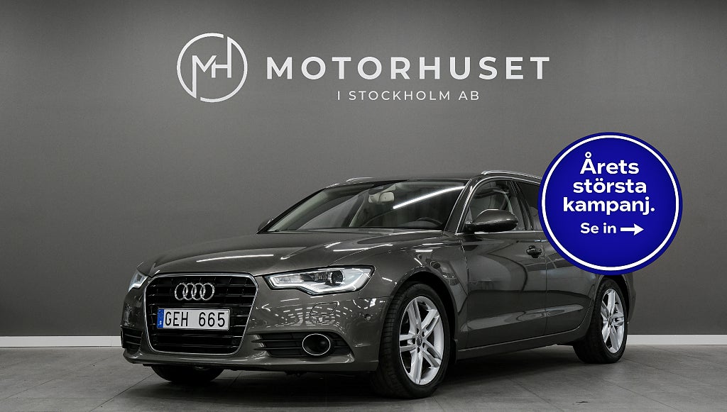 Audi A6 Avant 2.0 TDI 177hk Kamera Navi Keyless Adaptive Drag