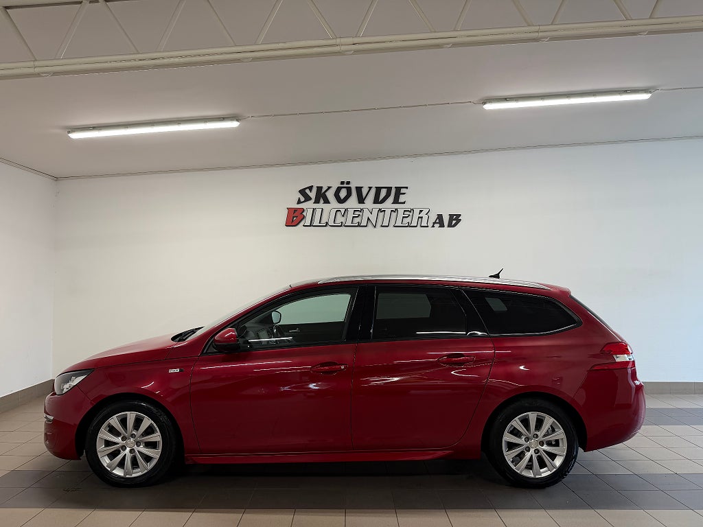 Peugeot 308 sw 1.6 BlueHDi/Style/Automat/Nyservad/Drag/GPS/Panorama