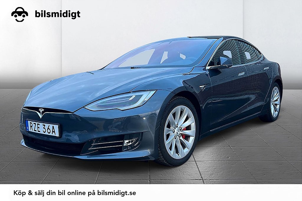 Tesla Model S Performance CCS Uppgr AP Navi Skinn 0-100 2.7s 761hk