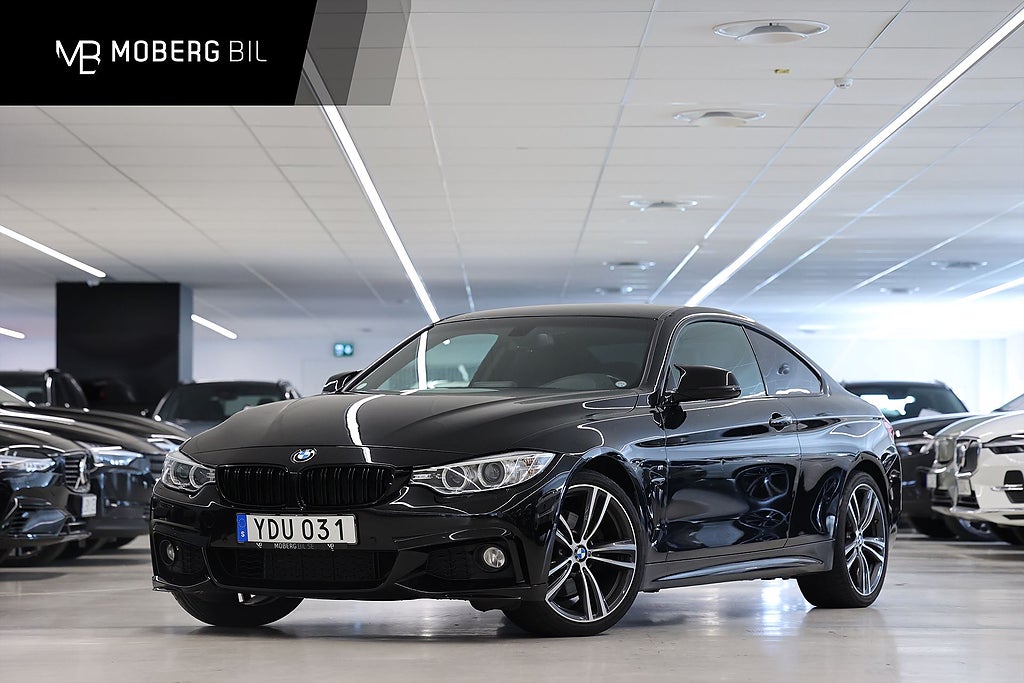 BMW 430 i Coupé 252hk *Hjulkampanj!* M-sport Hifi PDC Läder