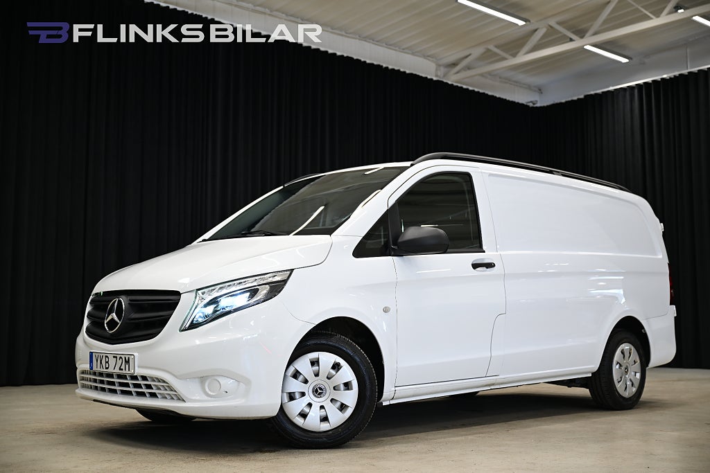 Mercedes-Benz Vito 116 CDI 163HK 9G Automat|Lång|Nedlackad|LED|Leasbar