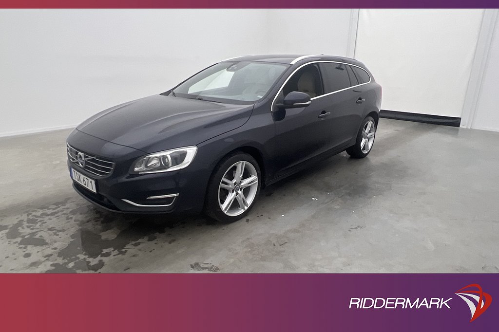 Volvo V60 D4 190hk Summum VOC Värmare Navi Sensorer Drag