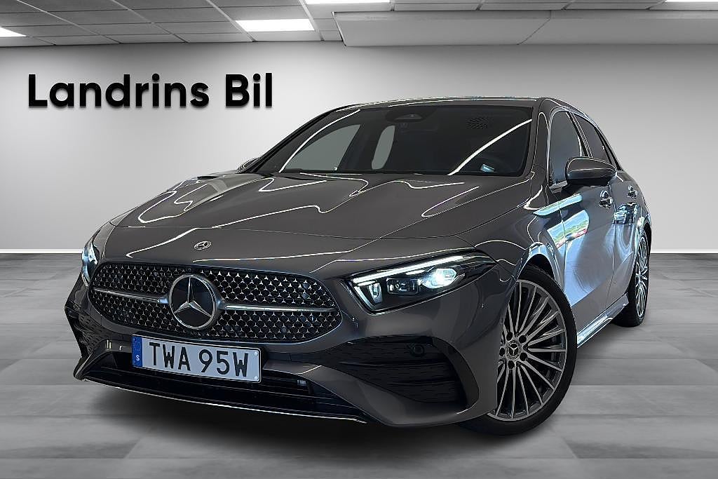 Mercedes-Benz A 250 4MATIC,AMG Advanced plus,burmester,Värmare,MOMS