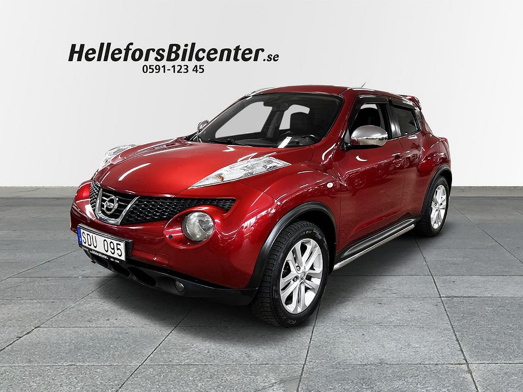 Nissan Juke 1.6 190hk 4x4 Automat Skinn Drag Motorvärmare Vinterhjul