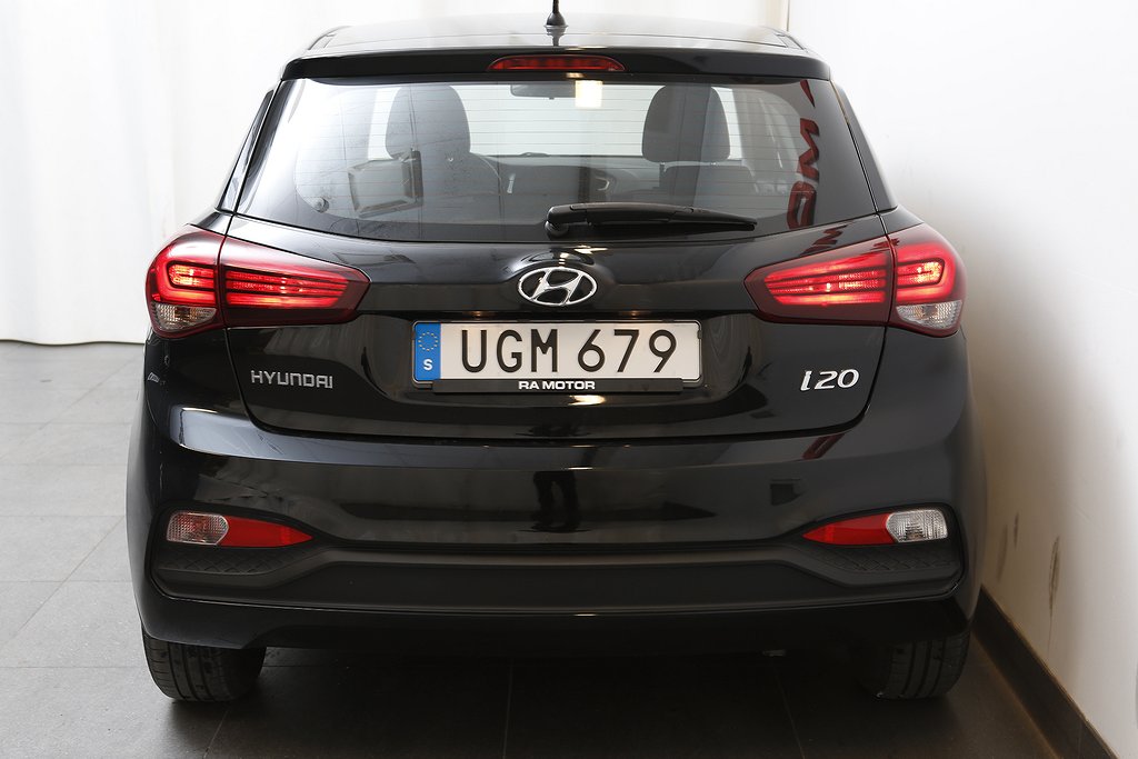 Hyundai i20 1,2 Comfort 5D Facelift Bluetooh Motorvärmare 2019