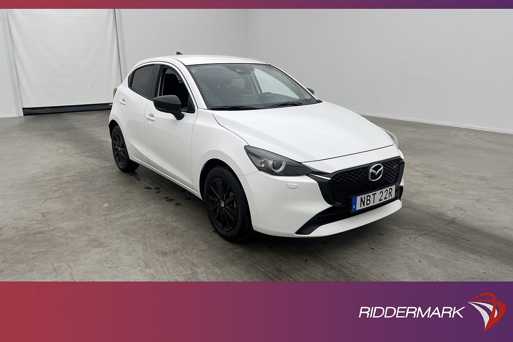 Mazda 2 1.5 SKYACTIV-G 90hk Homura Kamera Navi Rattvärme