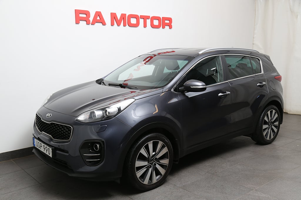 Kia Sportage 1,7 CRDi 141hk Special Edition Aut 1ägare Skinn 19" 2017