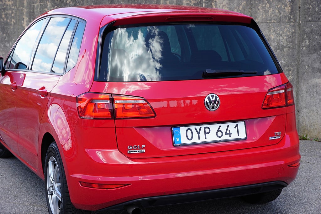 Volkswagen Golf Sportsvan 1.2 TSI 110hk|1-Ägare|Drag|B-Kamera|Adaptiv-Fart|
