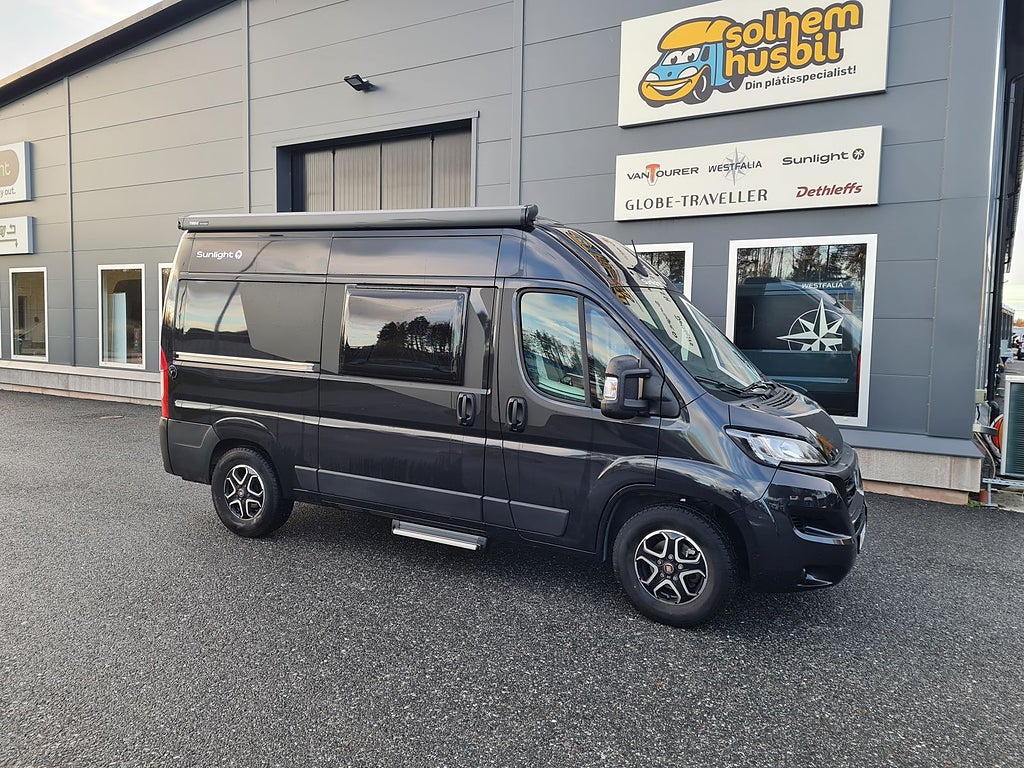 Sunlight Cliff 540 Adventure automat, solcell, 1 års garanti