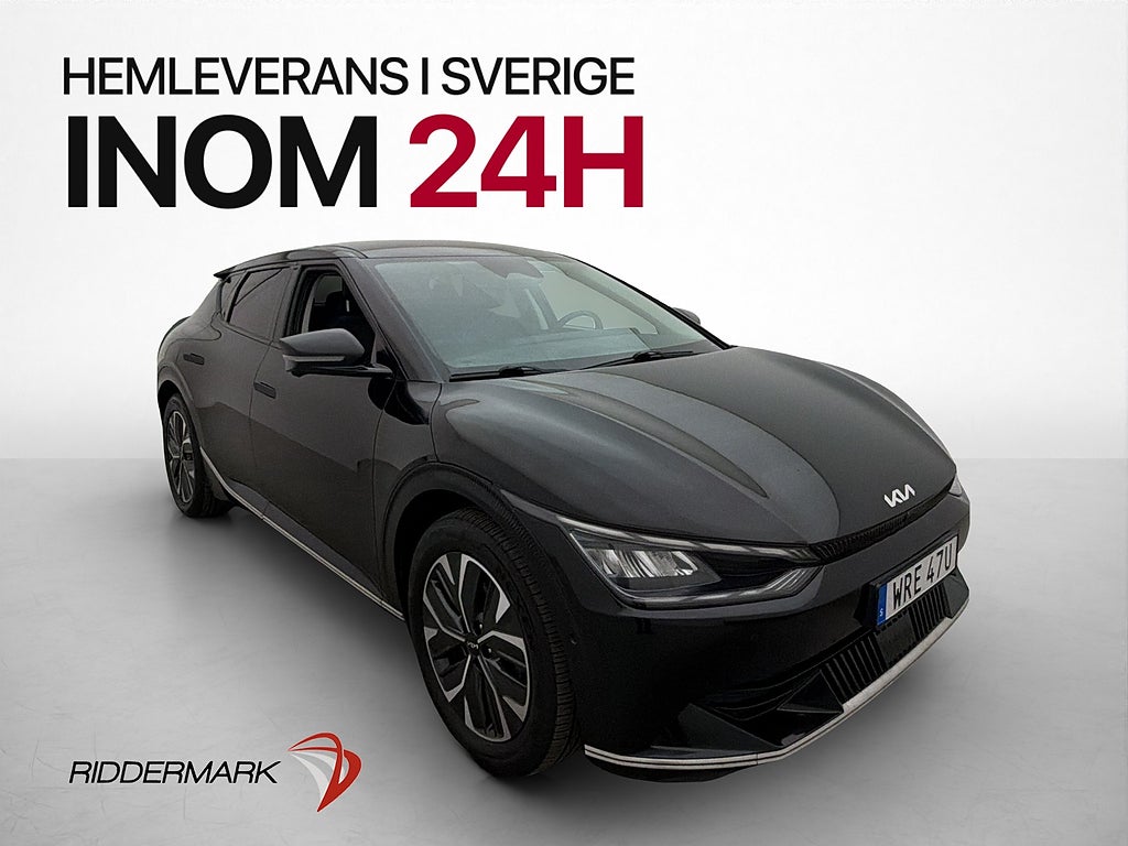 Kia EV6 77.4 kWh AWD 325hk Drag Värmare 360° CarPlay MOMS