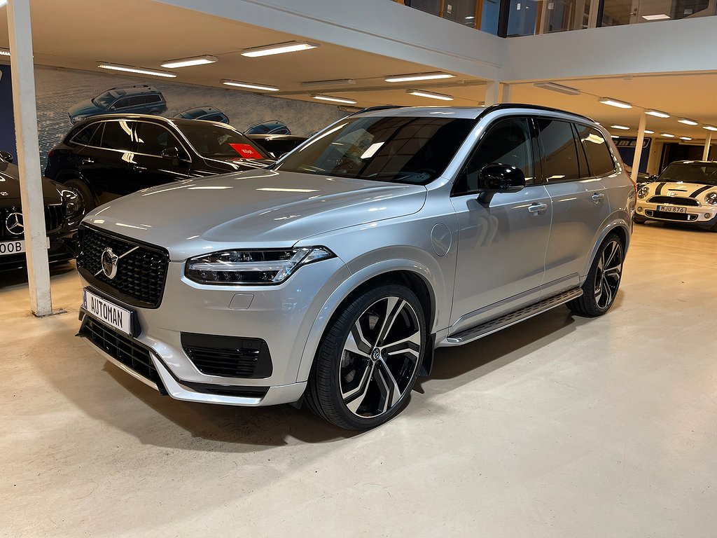 Volvo XC90 Recharge T8 AWD R-Design Pro B&W Luftfjädring Drag