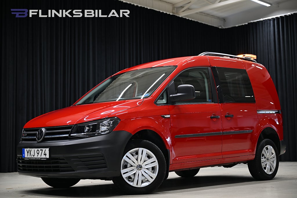 Volkswagen Caddy 4Motion DSG 150HK Dubbeldörr|EnÄgare|Lågmil|Leasbar