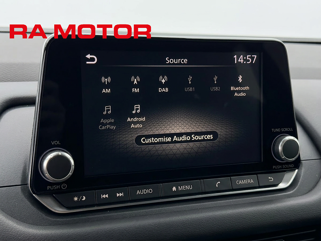 Nissan Qashqai 1.3 DIG-T Acenta | Backkamera | Adaptiv | Moms | P-sen 2023