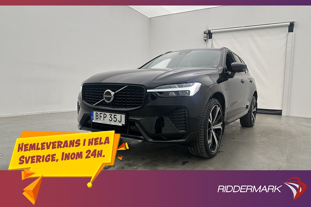 Volvo XC60 Recharge T6 AWD R-Design Pano H/K Värmare Drag