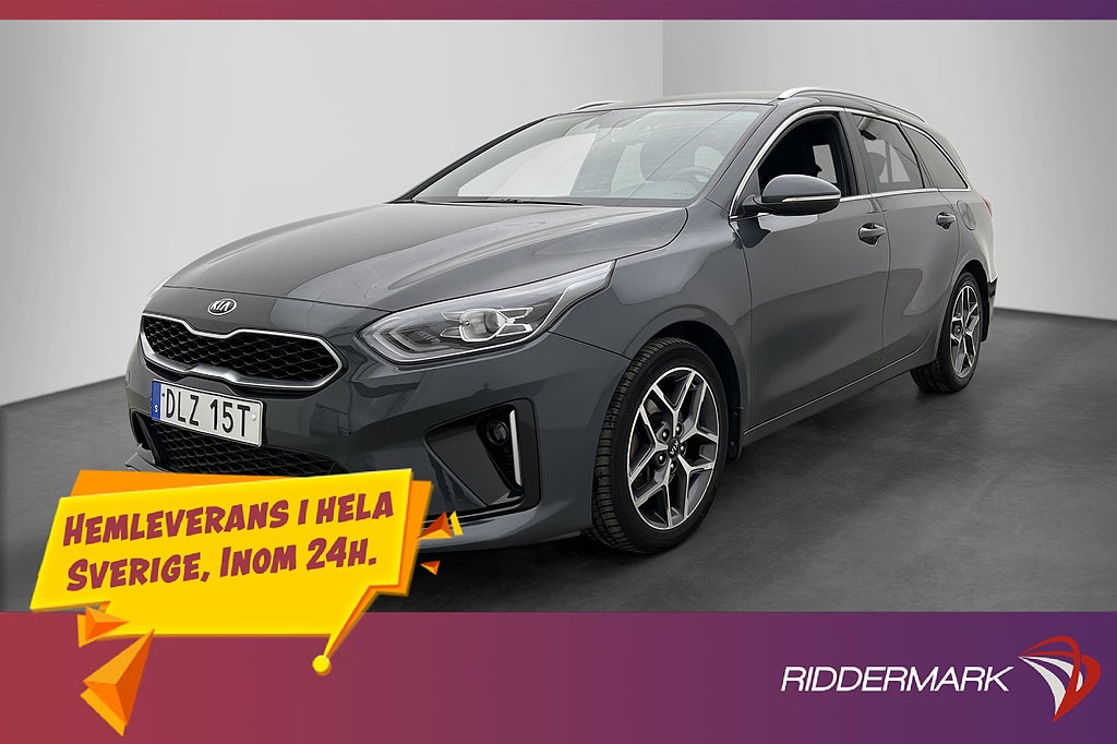 Kia Ceed Sportswagon 140hk GT-Line Kamera CarPlay Rattvärme