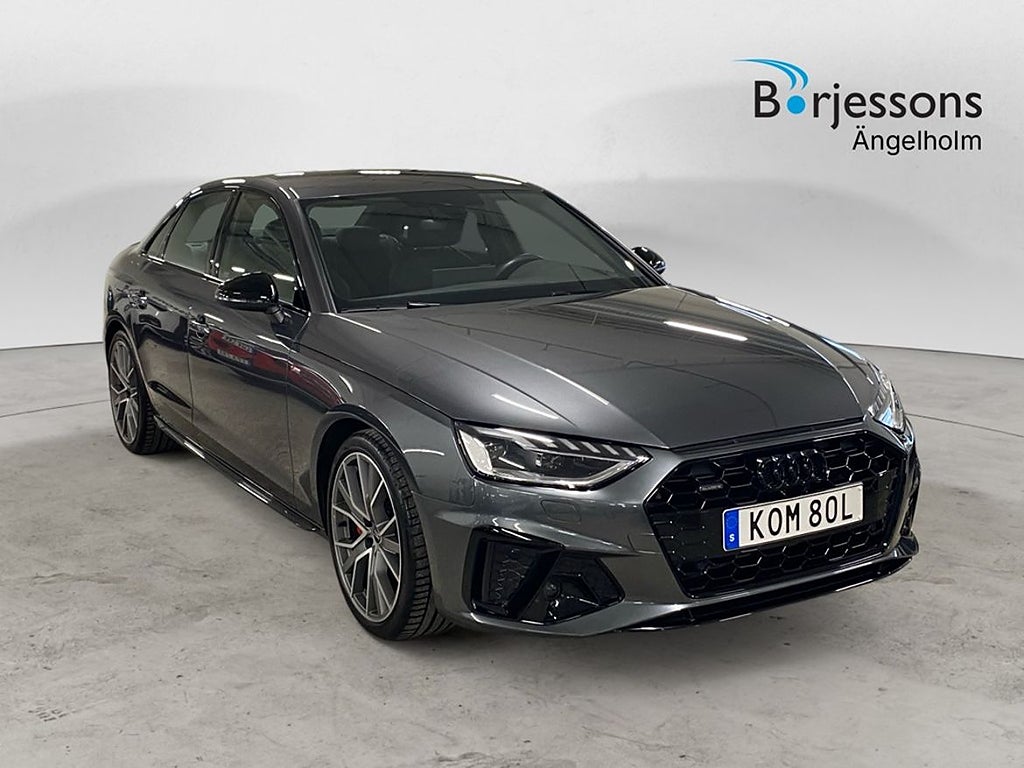 Audi A4 Sedan 40 TFSI quattro 204 HK S lineS tr