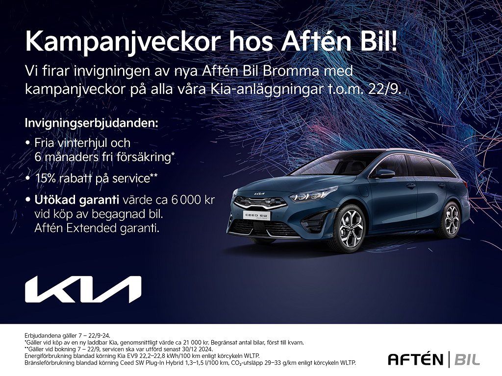 Kia EV9 GT LINE AWD 6-SITS Företagsleasing 6869kr/mån, INVIGNING BROMMA