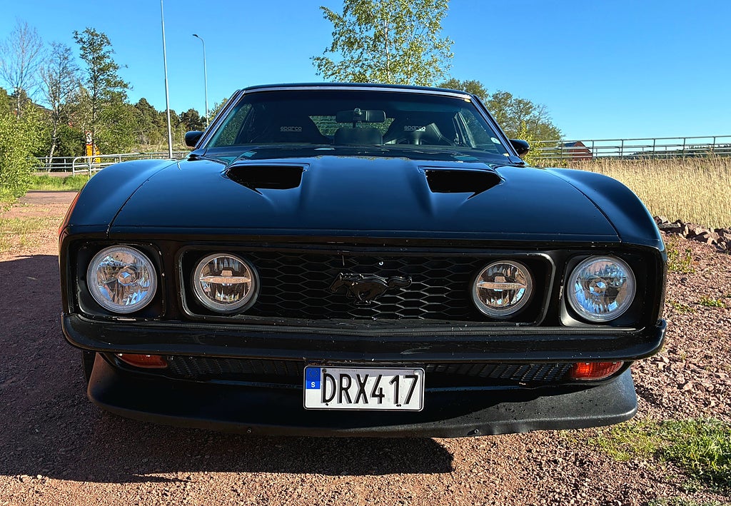 Ford Mustang Mach 1 351 Cleveland 6-växlad låda "PROTOURING"