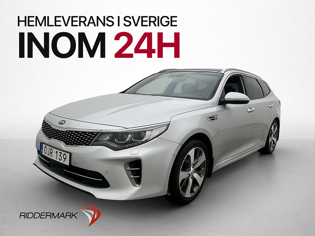 Kia Optima Sport Wagon 141hk GT-Line H/K Pano Drag  Kamera