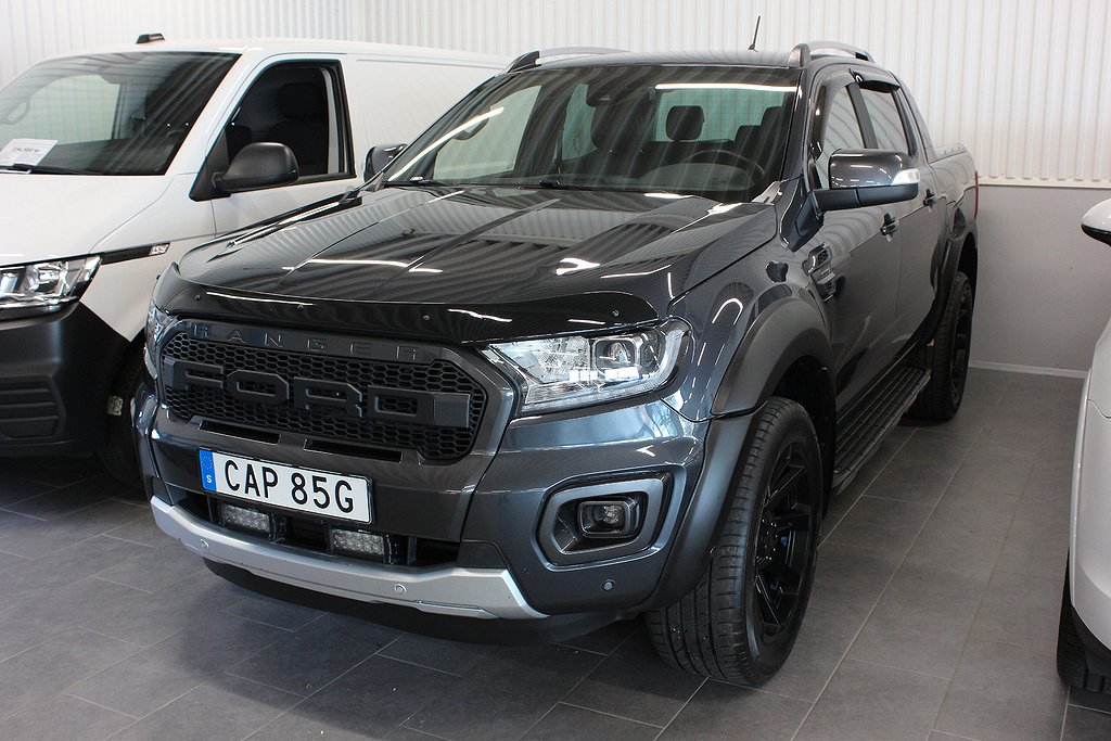 Ford ranger Dubbelhytt 2.0 TDCi Bi-Turbo 4x4 Drag Läder 20"