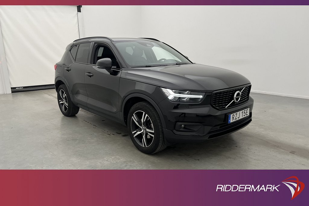 Volvo XC40 T3 163hk R-Design VOC Kamera CarPla 4,95% RÄNTA