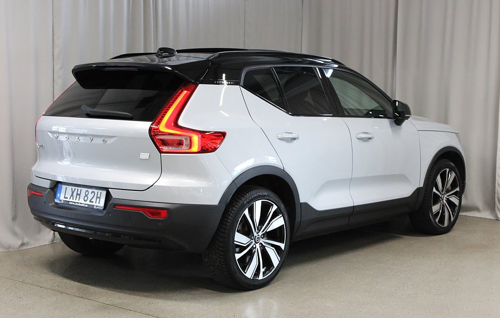 Volvo XC40 Recharge Pro, Panorama, Drag, H/K, 360-kamera, 20'' LM