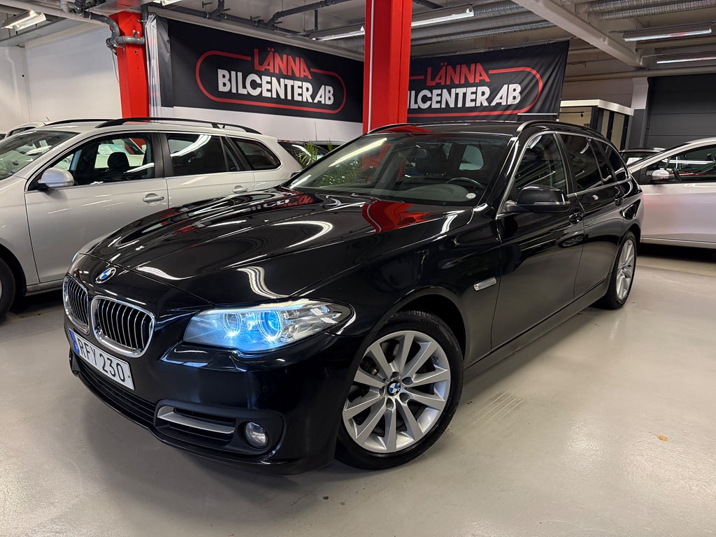 BMW 520 d xDrive Aut Drag Skinn Rattvärme PDC SoV Nybesiktad