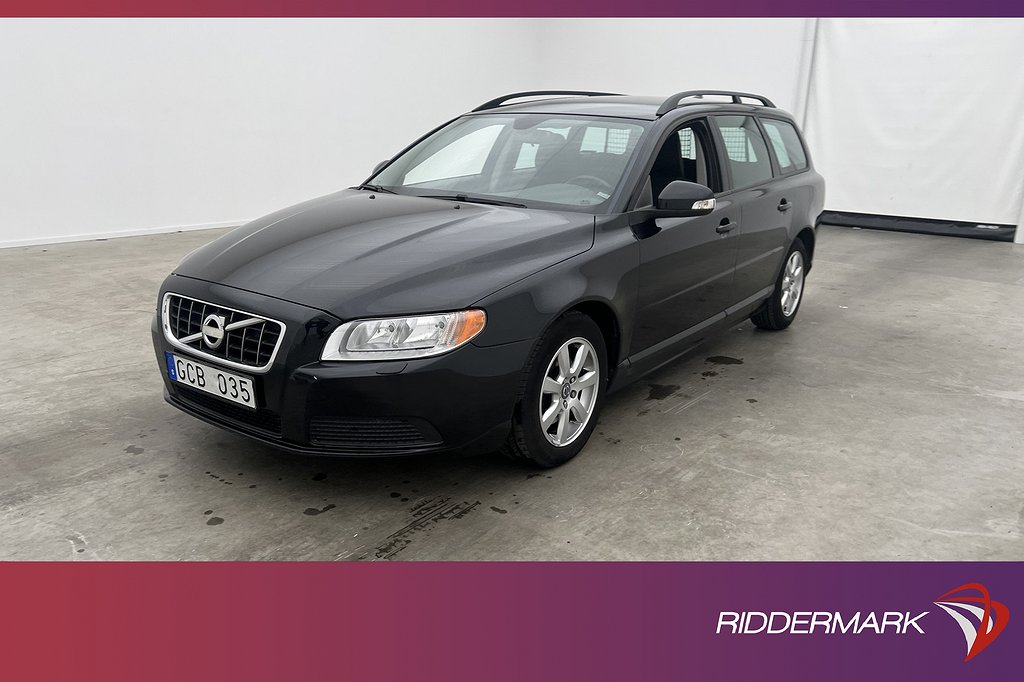 Volvo V70 1.6D DRIVe 109hk Värmare Farthållare 0,45l/Mil