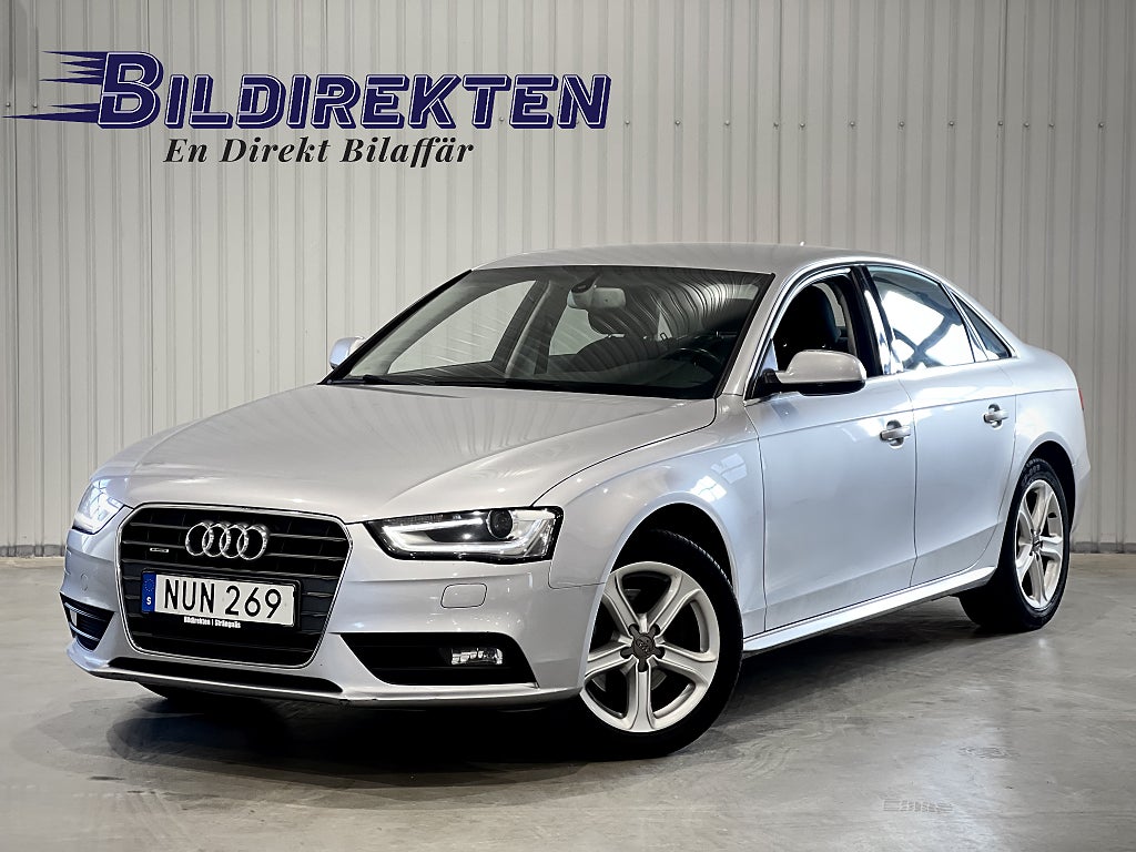 Audi A4 Sedan 2.0 TDI KAMREMBYTT QUATTRO PDC VÄLSKÖTT 190HK