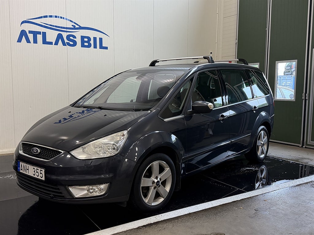 Ford Galaxy 2.0 TDCi Durashift EST 140hk Drag 7sits Ny servad SoV
