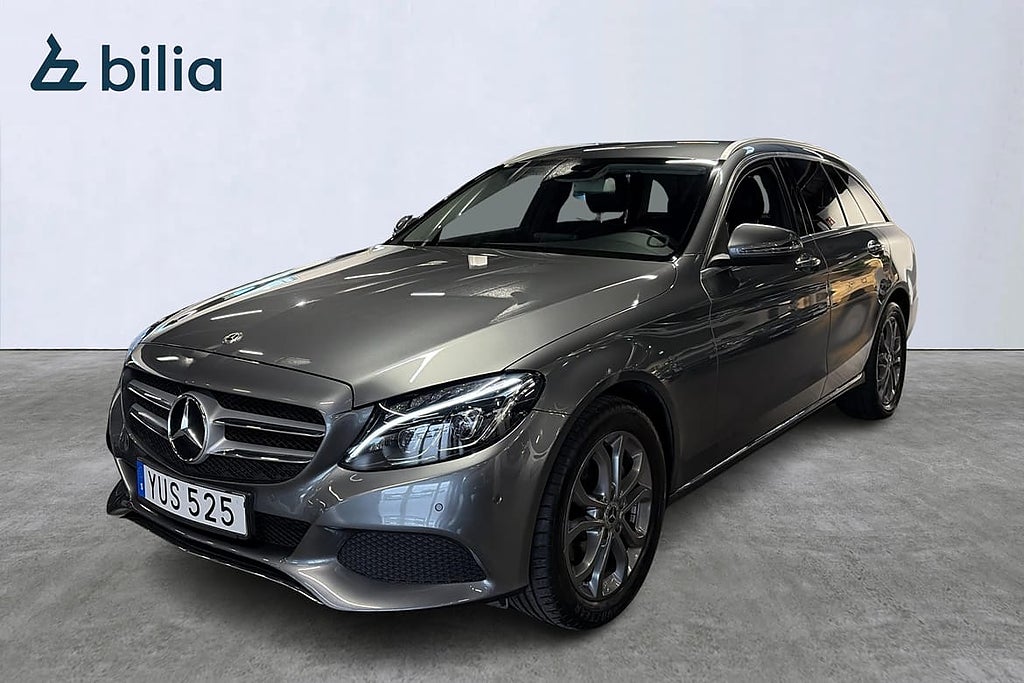Mercedes-Benz C220 d 4MATIC Värmare Dragkrok Kamera Bluetooth Euro 6