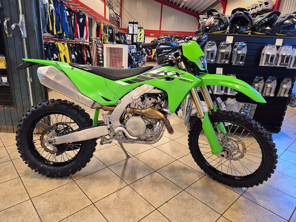 Kawasaki KX 450X enduroregistrerad 