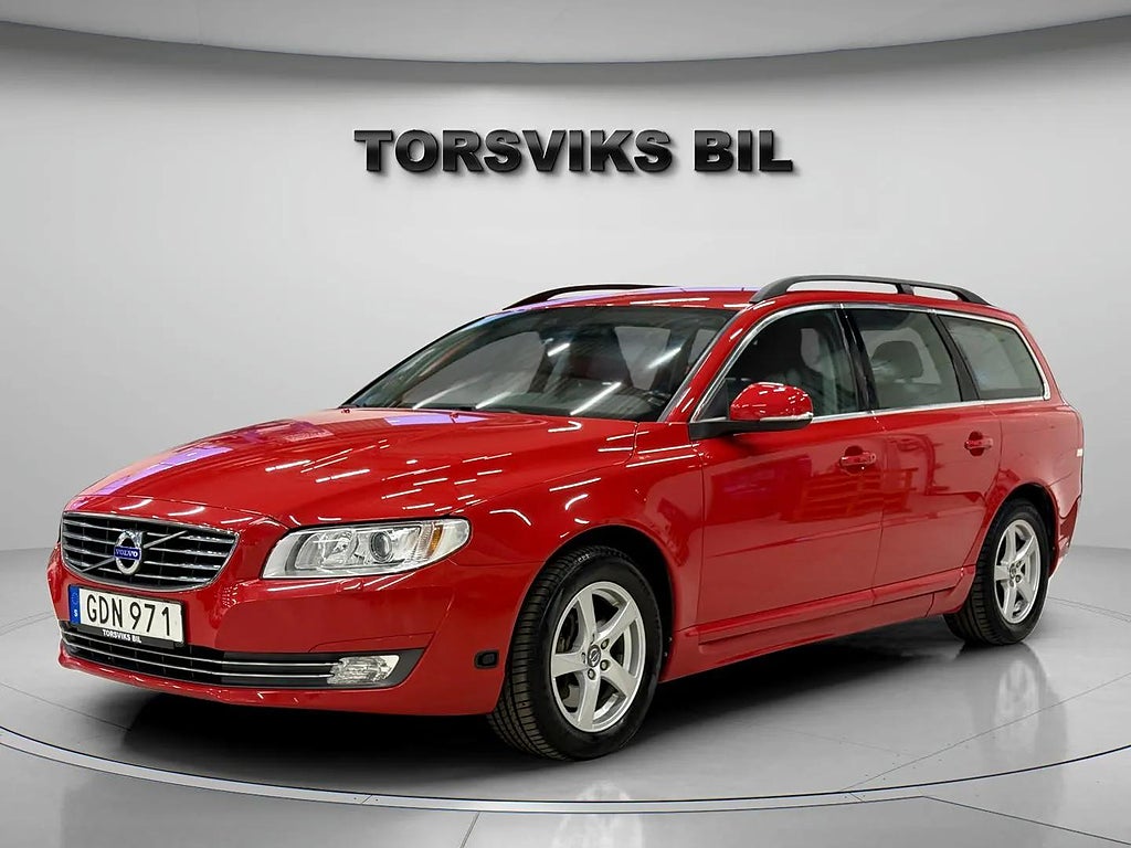 Volvo V70 2.0 Automat 214hk Vinterhjul Nybesiktigad Dragkrok