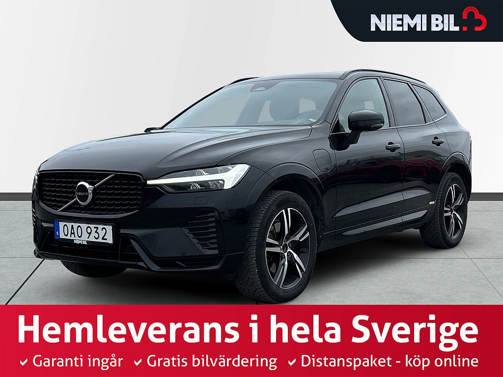 Volvo XC60 Recharge T8 AWD R-Design S&V-hjul/Drag/Pano/H/K /MOMS