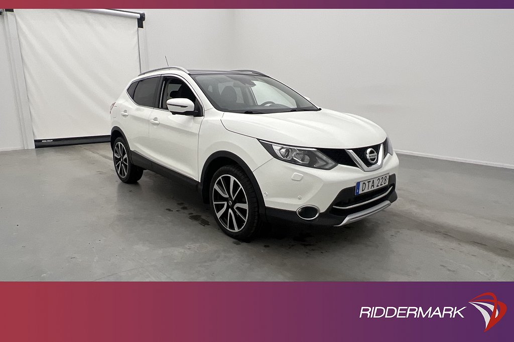 Nissan Qashqai dCi 130hk Tekna Panorama 360° Navi Drag