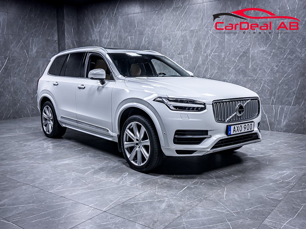Volvo XC90 T8 TwEn AWD 7-Sits Inscription 21" Luft Massage SE SPEC