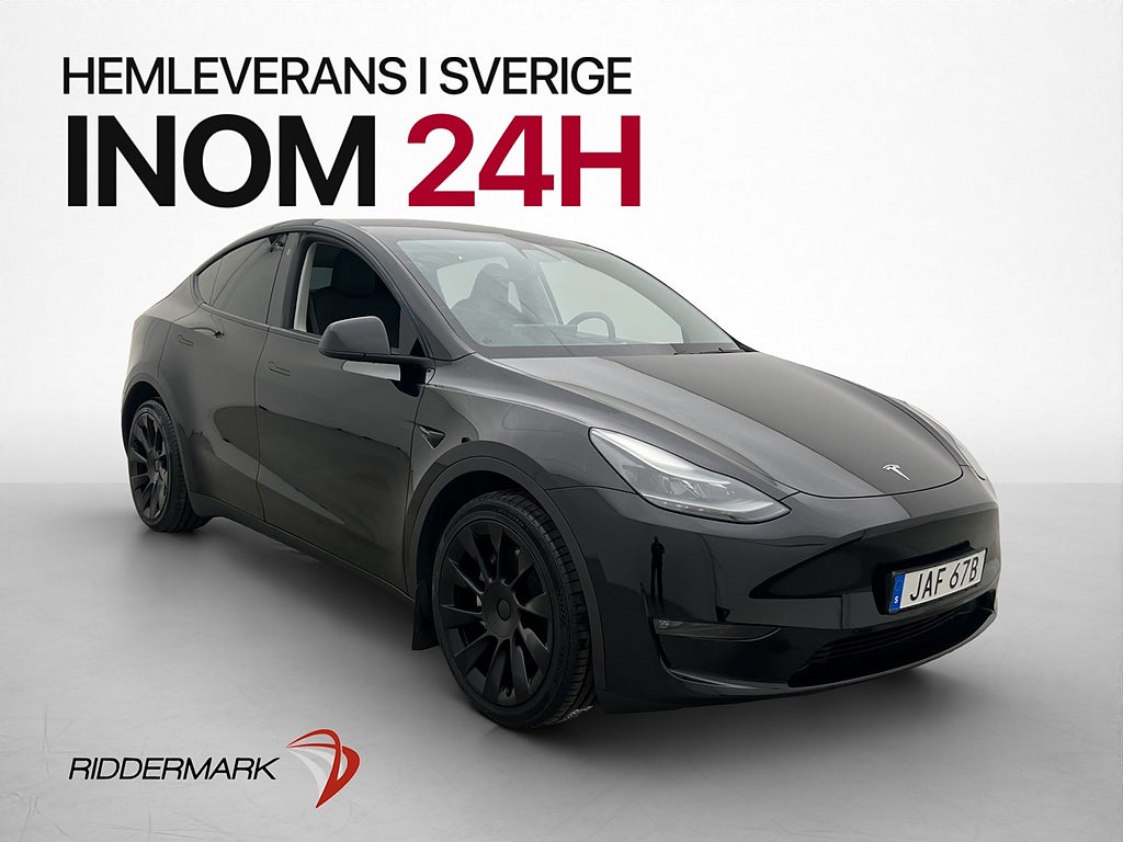 Tesla Model Y Long Range AWD Drag 1 Brukare Pano Skinn AP