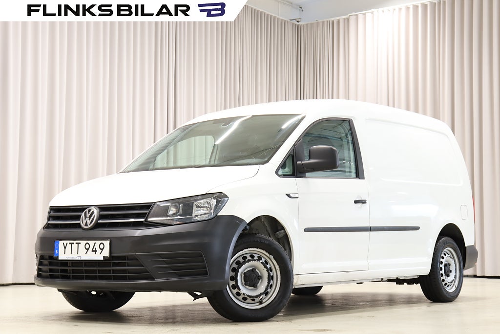 Volkswagen Caddy Maxi 102HK Drag FjärrstyrdVärmare EnÄgare