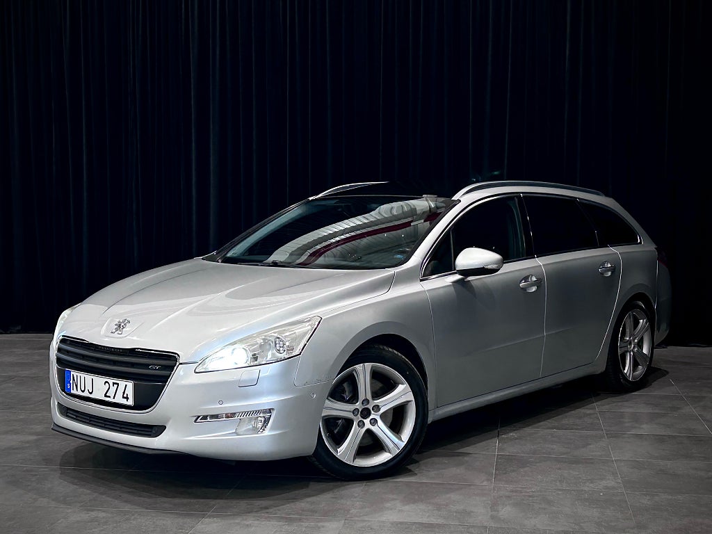 Peugeot 508 2.2 HDi 204HK GT PANO HuD DRAG GPS KEYLESS SKINN NYSERV