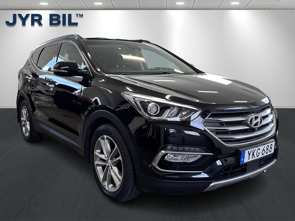 Hyundai Santa Fe 2.2 CRDi 4WD Shiftronic Drag / Pano / Skinn / Adap-fart