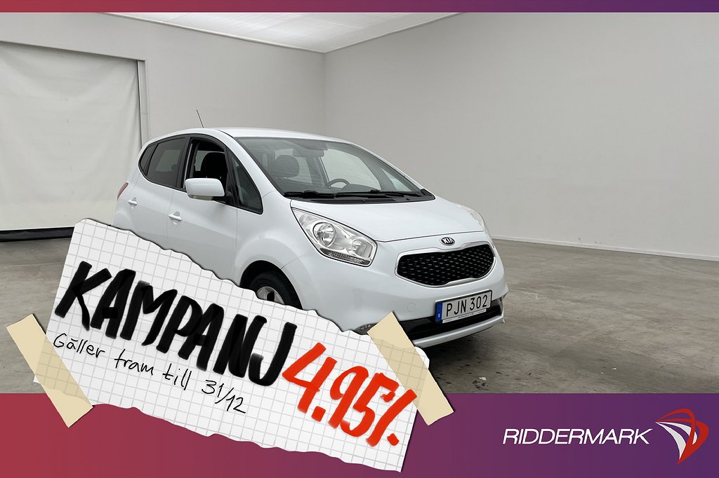 Kia Venga 1.4 CRDi 90hk Comfort Sensorer 4,95% Ränta