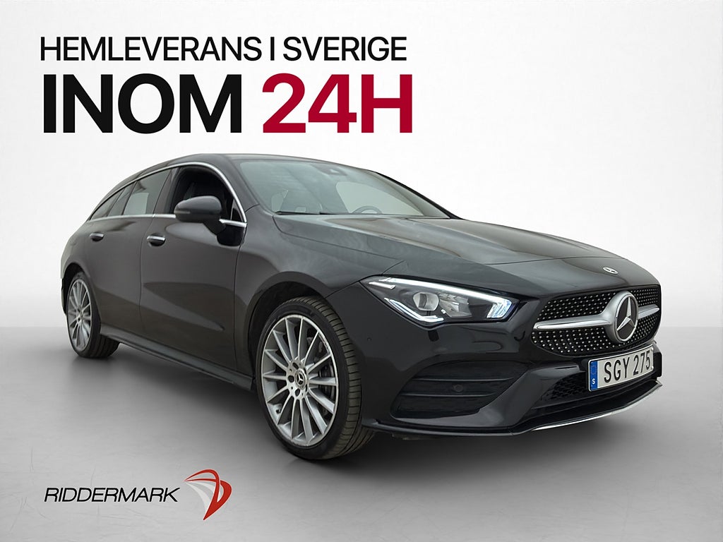 Mercedes-Benz CLA250 e 218hk AMG Widescreen Kamera Navi Drag