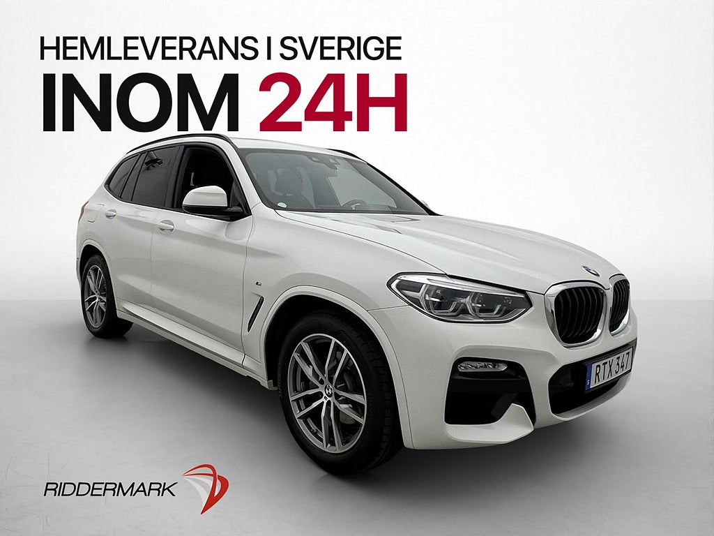 BMW X3 xDrive20d M Sport Pano Drag Halvskinn HiFi Navi